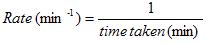 Rate Equation