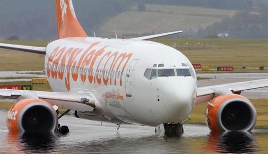 EasyJet in deep water